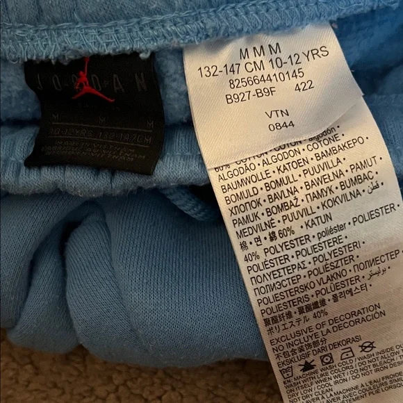Jordan Kids Light Blue Joggers - Picture 3 of 3
